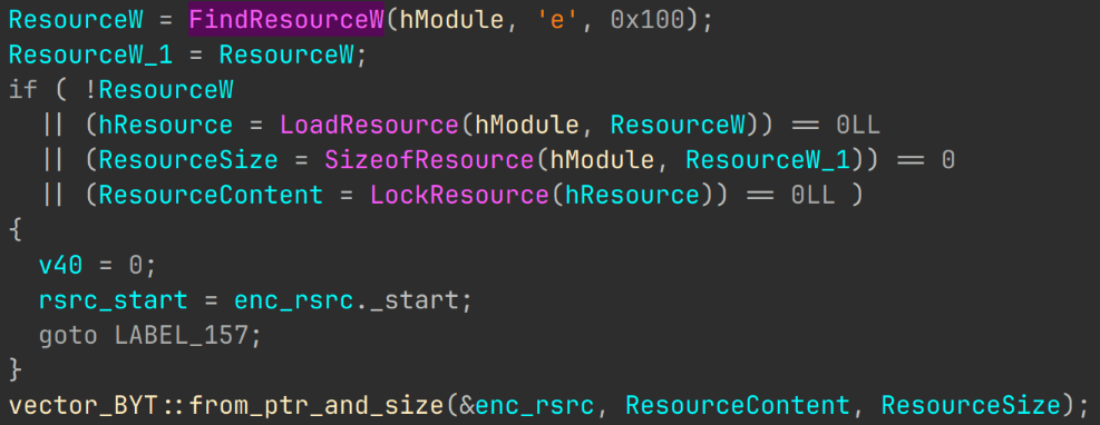 Resource reading