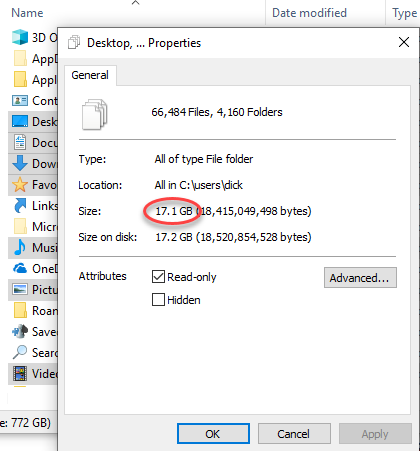 display-properties-for-selected-folders-to-determine-total-size