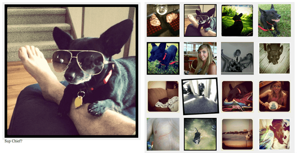 Instagram For MooTools