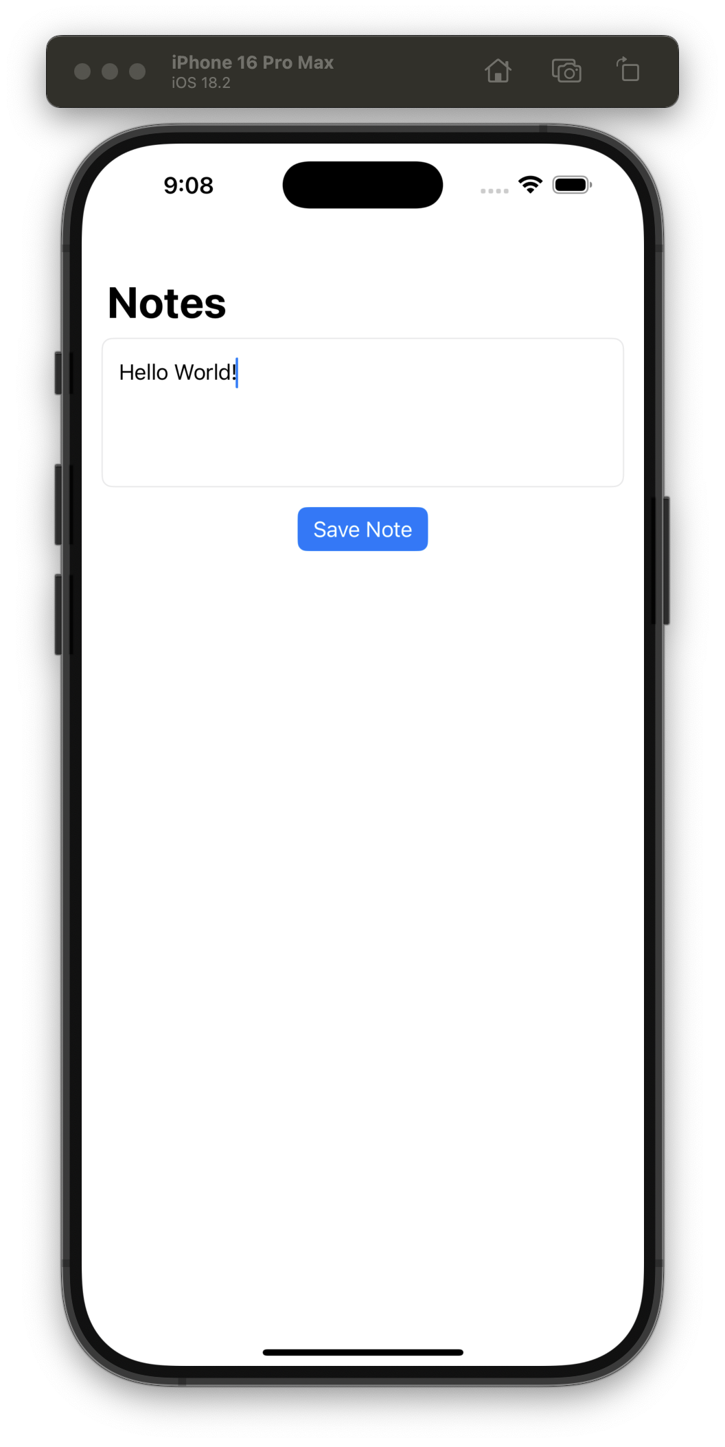 Functional note taking feature produced by CursorAI.