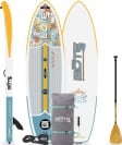 the Bote Wulf Aero inflatable paddle board with accessories