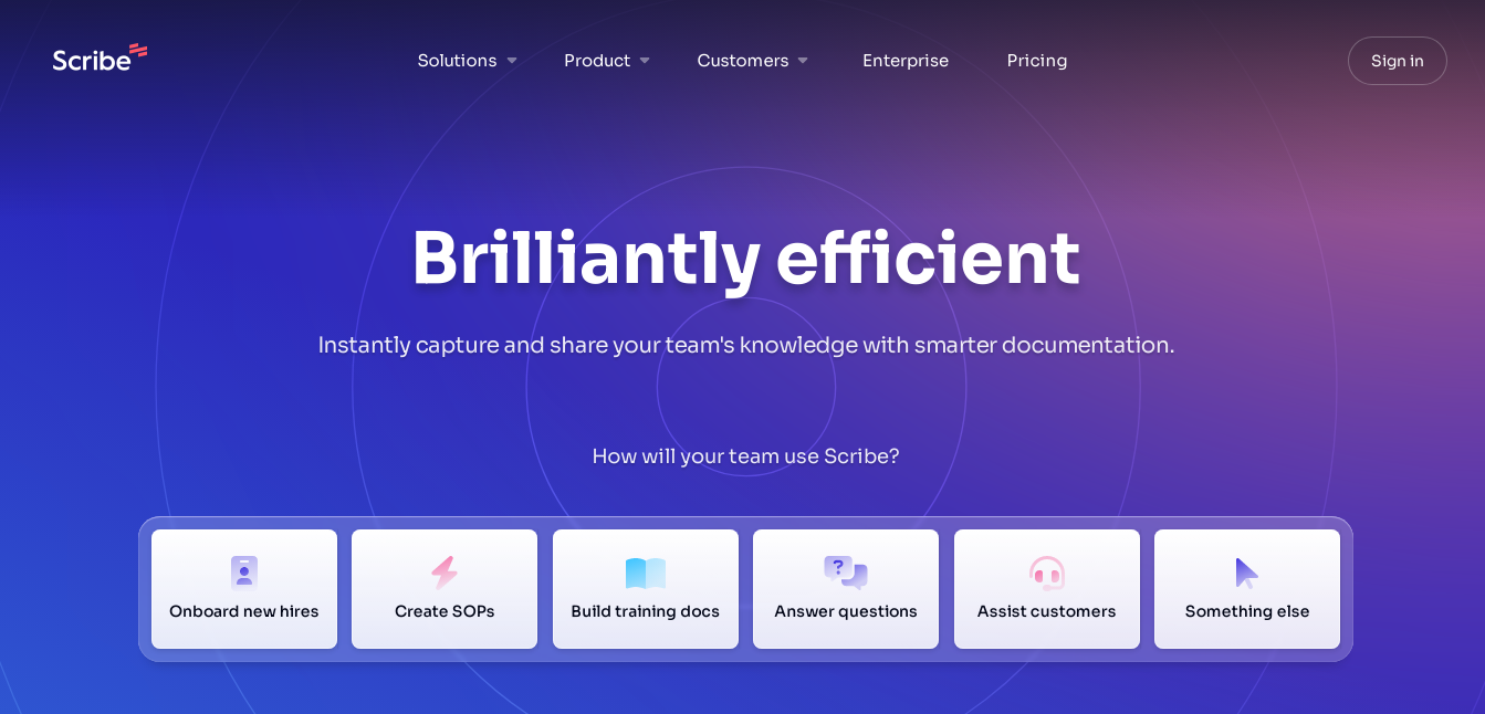 Scribe - Best AI tools for freelancers