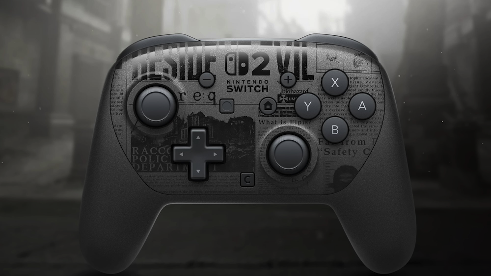 Nintendo Switch 2 Pro Controller - Resident Evil Requiem Edition