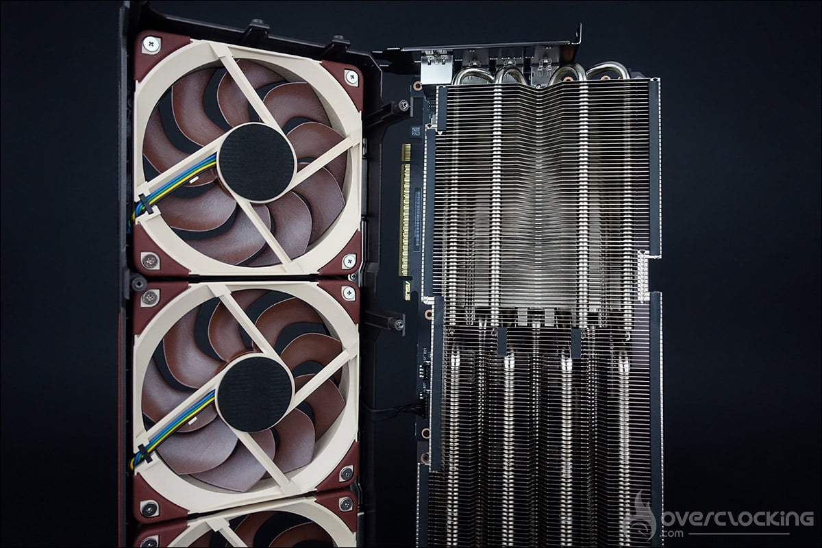 La carte graphique ASUS RTX 5080 Noctua OC Edition